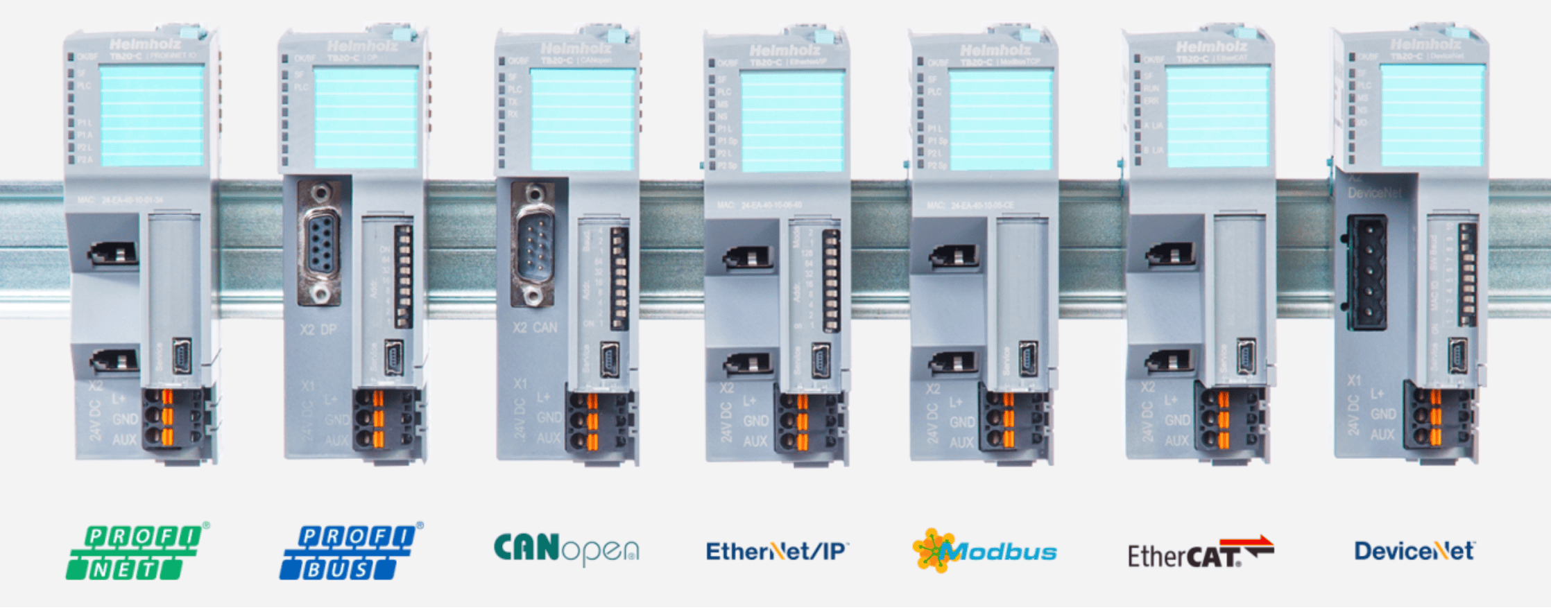 Helmholz - TB20 Distributed Fieldbus I/O System & TB20 bus coupler view 3
