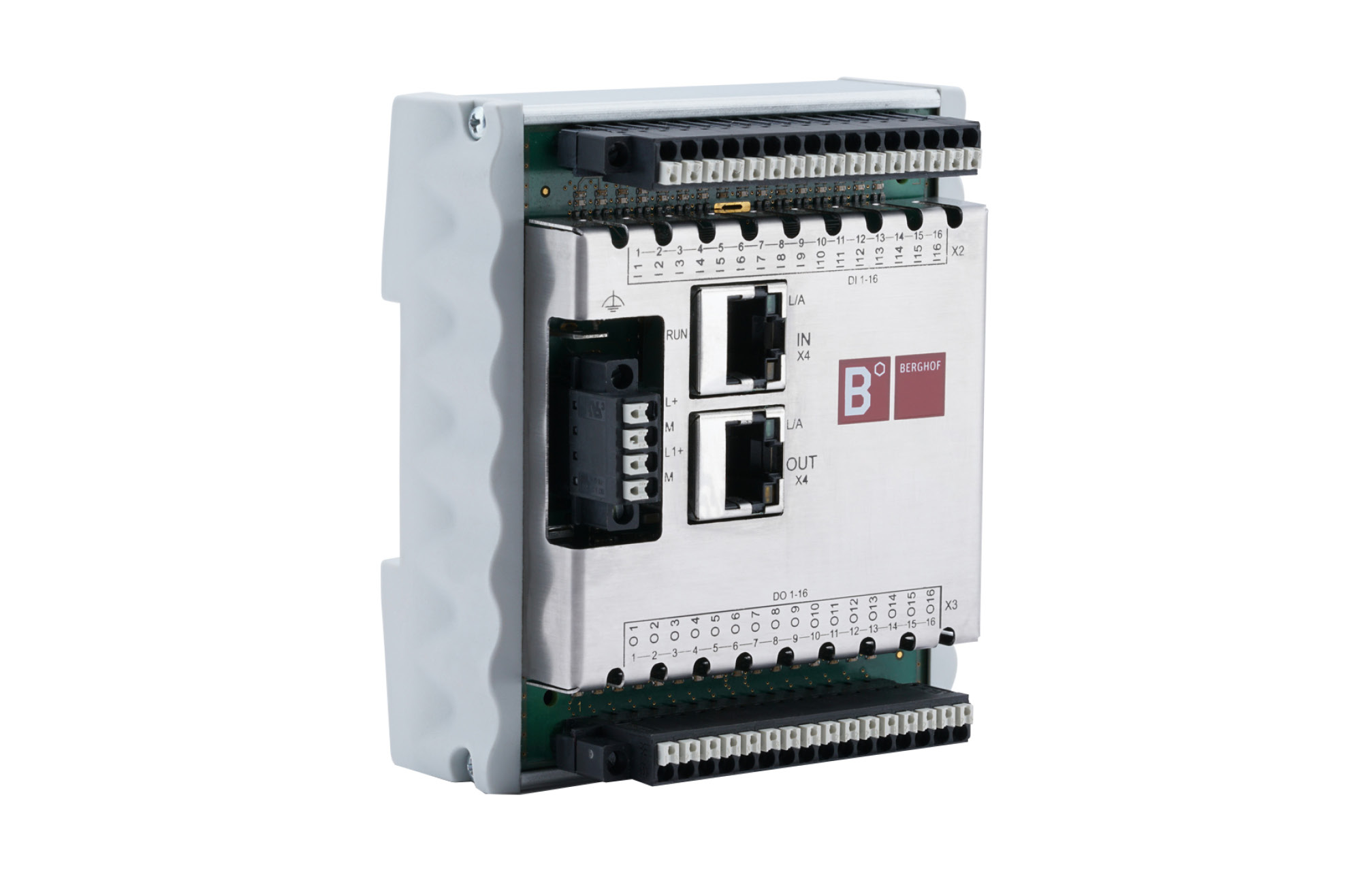 Berghof - CC-DIO & CC-AIO Remote EtherCAT Digital I/O Extension - Integrated Bus Coupler view 2